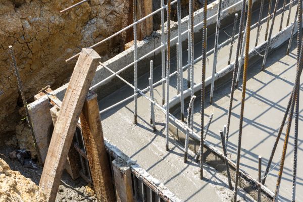 Concrete Footing Pouring in Kirkland