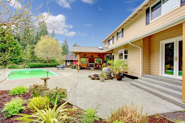 Pool Area Concreting in Kirkland