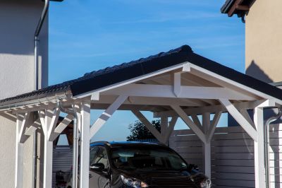 Carport Pavement Installation