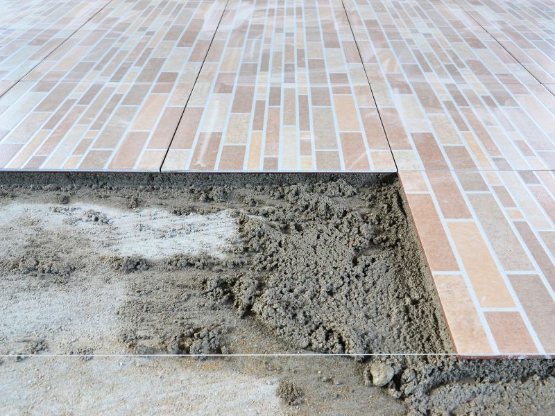 Cement Floor Installation detail